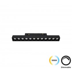 Downlight Sina Magnetica MAGNETIC 4244402 Viokef LED, Negru, Grecia