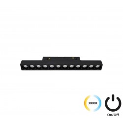 Downlight Sina Magnetica MAGNETIC 4244402S Viokef LED, Negru, Grecia