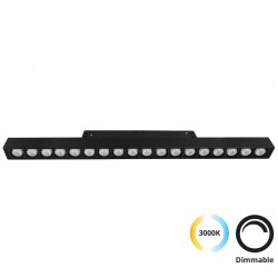 Downlight Sina Magnetica MAGNETIC 4244403 Viokef LED, Negru, Grecia