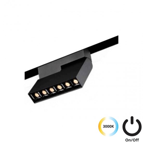 Downlight Sina Magnetica MAGNETIC 4244404 Viokef LED, Negru, Grecia