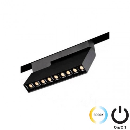 Downlight Sina Magnetica MAGNETIC 4244405 Viokef LED, Negru, Grecia
