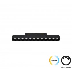 Downlight Sina Magnetica MAGNETIC 4244412 Viokef LED, Negru, Grecia