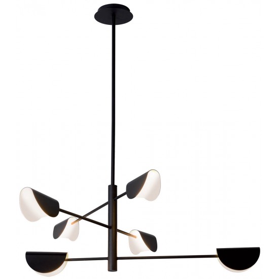 Candelabru ADA 4248600 Viokef G9, Negru, Grecia