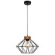 Pendul VEGA 4254100 Viokef E27, Negru, Grecia