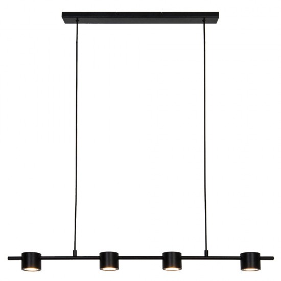 Suspensie PRIMA 4258200 Viokef LED, Negru, Grecia