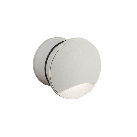Spot Exterior Incastrat ITHAKI 4261900 Viokef LED, Alb, Grecia
