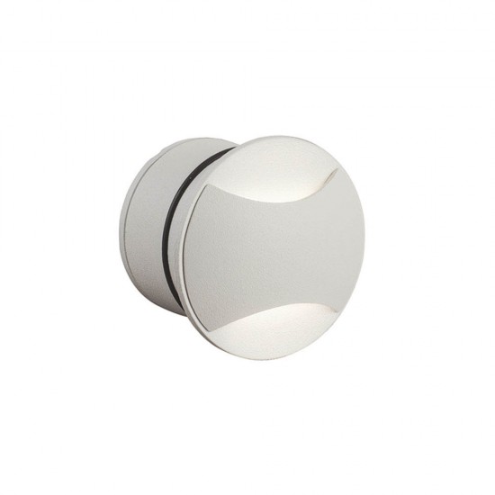 Spot Exterior Incastrat ITHAKI 4262000 Viokef LED, Alb, Grecia