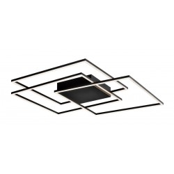 Lustra Plafon DANIEL 4263400 Viokef LED, Negru, Grecia