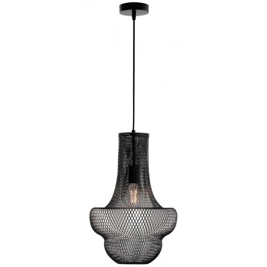 Pendul LARA 4265700 Viokef E27, Negru, Grecia