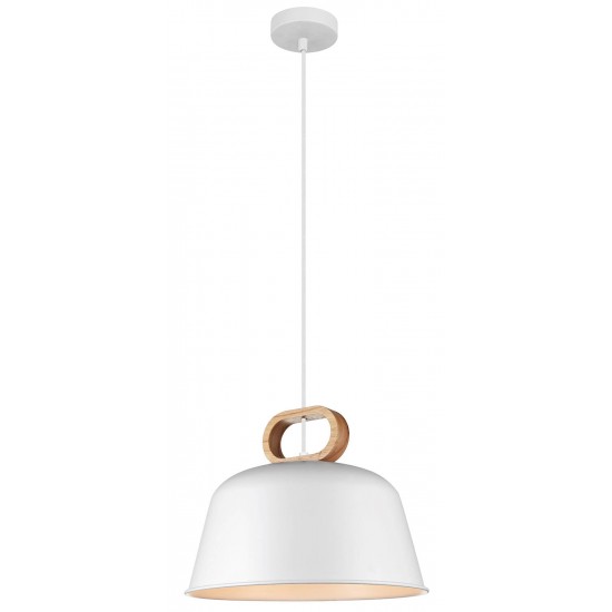 Pendul CLIP 4266800 Viokef E27, Alb, Grecia