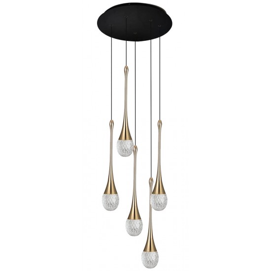Suspensie STAR LIGHT 4268700 Viokef LED, Transparent, Grecia
