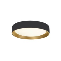 Plafoniera SPIRITED 4271101 Viokef LED, Negru, Grecia