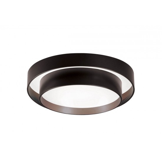 Plafoniera GRANT 4271200 Viokef LED, Negru, Grecia