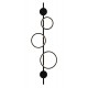 Aplica JOCCO 4271600 Viokef LED, Negru, Grecia