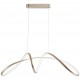 Suspensie CAPRICE 4275300 Viokef LED, Argintiu, Grecia