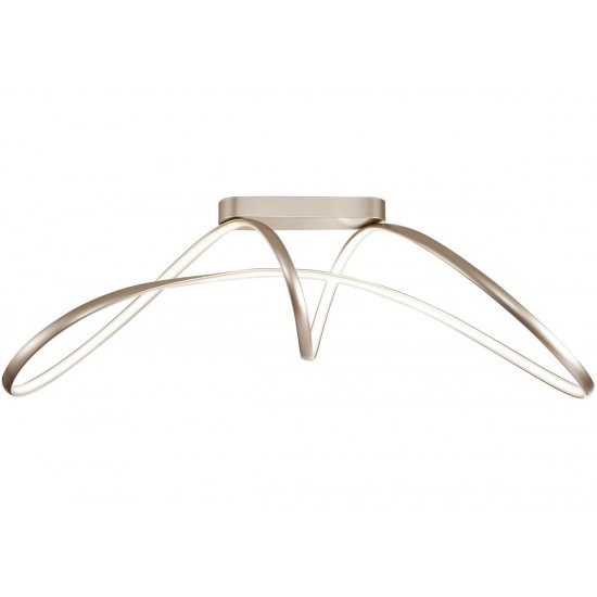 Lustra Plafon CAPRICE 4275400 Viokef LED, Argintiu, Grecia