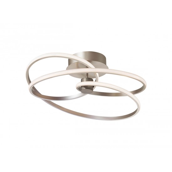 Lustra Plafon CORT 4275600 Viokef LED, Argintiu, Grecia