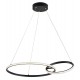 Suspensie DOUBLE 4275800 Viokef LED, Negru, Grecia