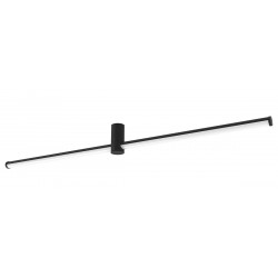 Plafoniera LONGO 4279300 Viokef LED, Negru, Grecia