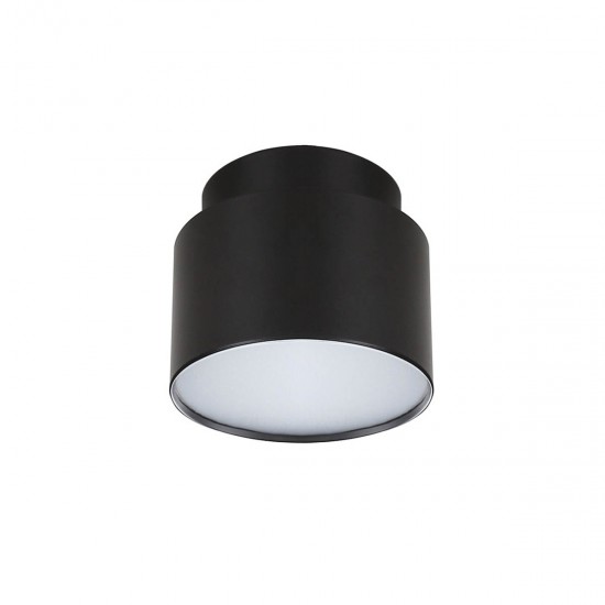 Downlight Aplicat GABI 4279401 Viokef LED, Negru, Grecia
