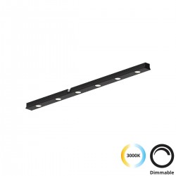 Downlight Sina Magnetica Slim SLIM MAGNETIC 4288500 Viokef LED, Negru, Grecia