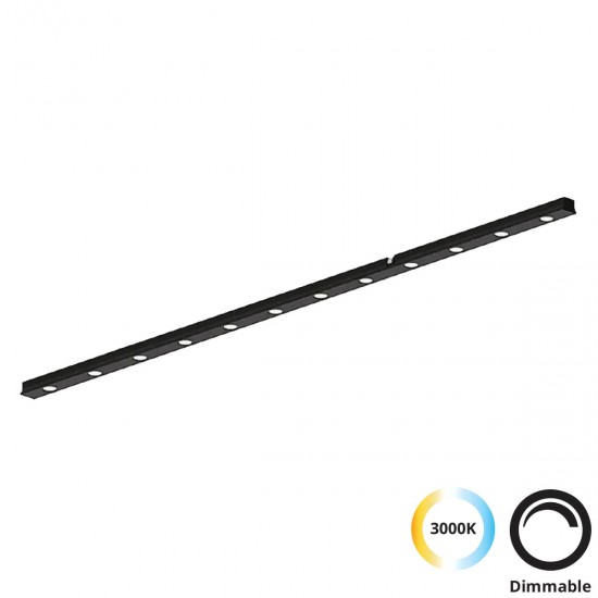 Downlight Sina Magnetica Slim SLIM MAGNETIC 4288600 Viokef LED, Negru, Grecia