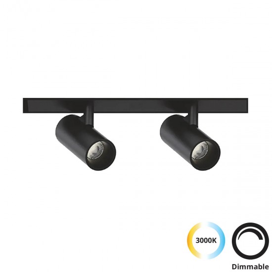 Downlight Sina Magnetica Slim SLIM MAGNETIC 4288700 Viokef LED, Negru, Grecia