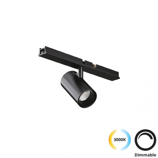 Downlight Sina Magnetica Slim SLIM MAGNETIC 4288800 Viokef LED, Negru, Grecia