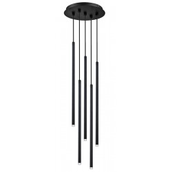 Suspensie ZENIA 4291200 Viokef LED, Negru, Grecia
