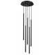 Suspensie ZENIA 4291200 Viokef LED, Negru, Grecia