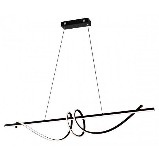 Candelabru CLAUDIA 4291400 Viokef LED, Negru, Grecia