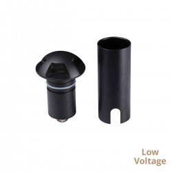 Spot Exterior Podea Incastrat RINO 4294000 Viokef LED, Negru, Grecia