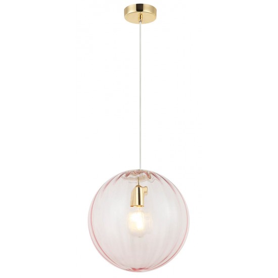 Pendul DIANA 4294302 Viokef E27, Roz, Grecia