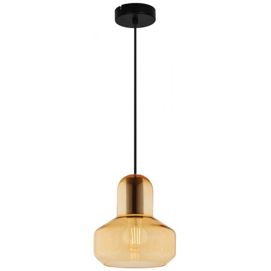 Pendul MANDY 4295800 Viokef E27, Amber, Grecia