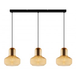 Suspensie MANDY 4295900 Viokef E27, Amber, Grecia