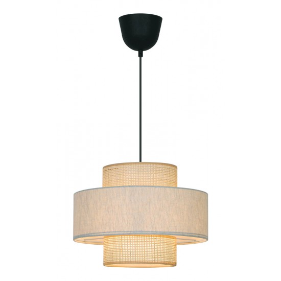 Pendul ANDAMAN 4296600 Viokef E27, Natural, Grecia
