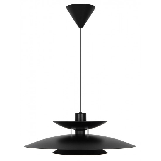 Pendul NINO 4297101 Viokef E27, Negru, Grecia