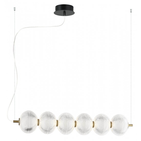 Suspensie PELLUCID 4297800 Viokef LED, Grecia