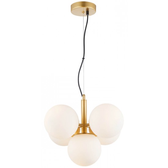 Suspensie NEFELI 4299700 Viokef E14, Opal, Grecia