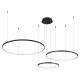 Suspensie MAXIMOS 4301100 Viokef LED, Negru, Grecia