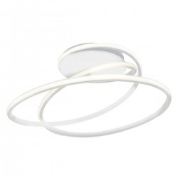 Lustra Plafon MILY 4301500 Viokef LED, Alb, Grecia