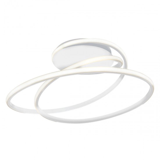 Lustra Plafon MILY 4301500 Viokef LED, Alb, Grecia