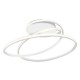 Lustra Plafon MILY 4301500 Viokef LED, Alb, Grecia