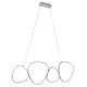 Suspensie HELIX 4301700 Viokef LED, Argintiu, Grecia