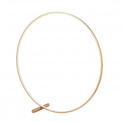 Lampadar CIRCLE 4303001 Viokef LED, Auriu, Grecia