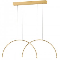 Suspensie MEGAN 4303100 Viokef LED, Auriu, Grecia