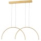 Suspensie MEGAN 4303100 Viokef LED, Auriu, Grecia