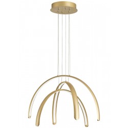 Suspensie MEGAN 4303200 Viokef LED, Auriu, Grecia