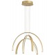 Suspensie MEGAN 4303200 Viokef LED, Auriu, Grecia