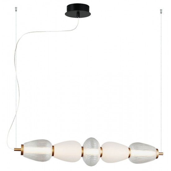 Suspensie SHINY 4304000 Viokef LED, Alb, Grecia